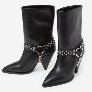 The Kooples Black Heeled Boots